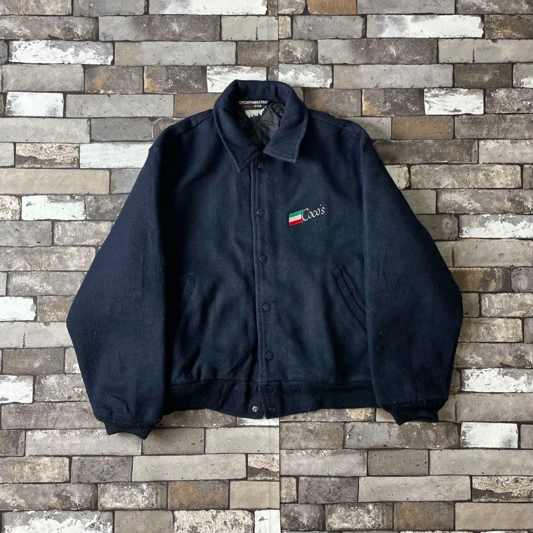 80s Wool Varsity Jacket USA製 ウール スタジャン - メルカリ