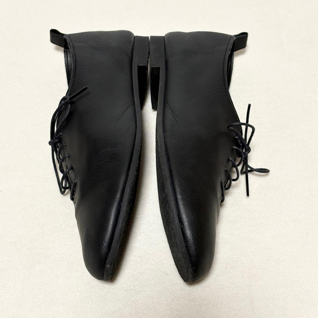 未使用級☆Recipe レシピ レースアップシューズ レザー 25.0cm