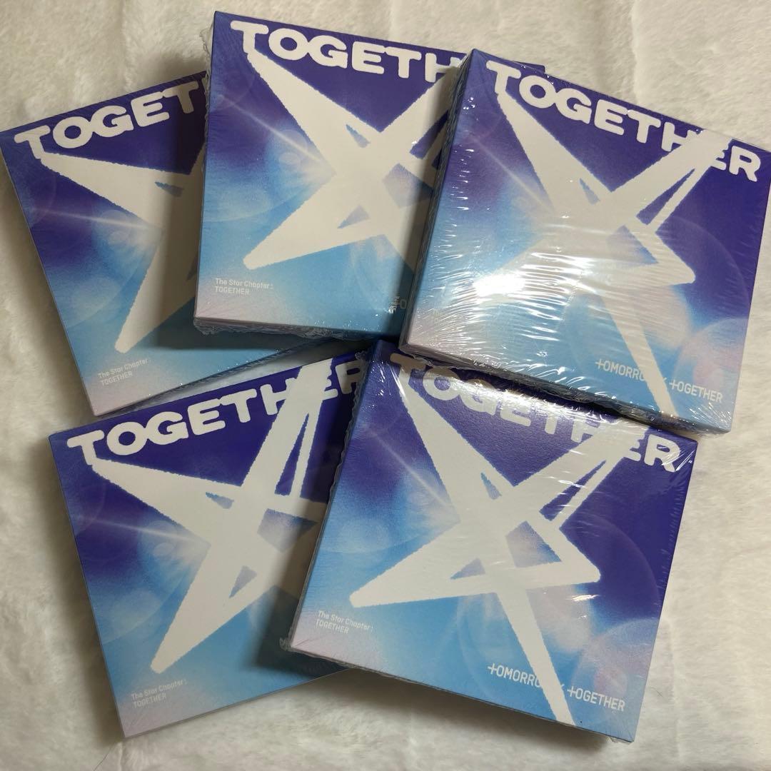 TXT TOGETHER ソロジャケット盤5形態セット - メルカリ