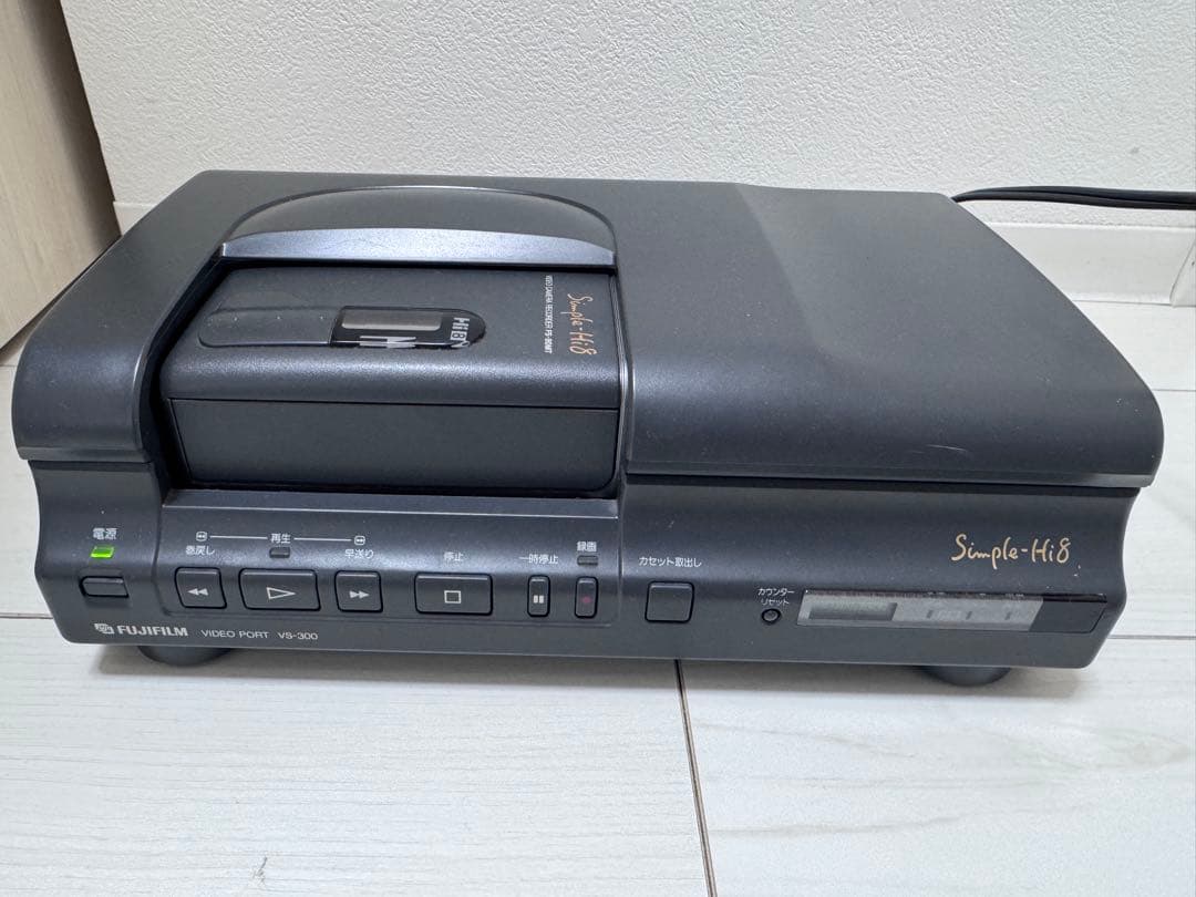 FUJIFILM FS-80MTビデオカメラ&VS-300ビデオポート - メルカリ