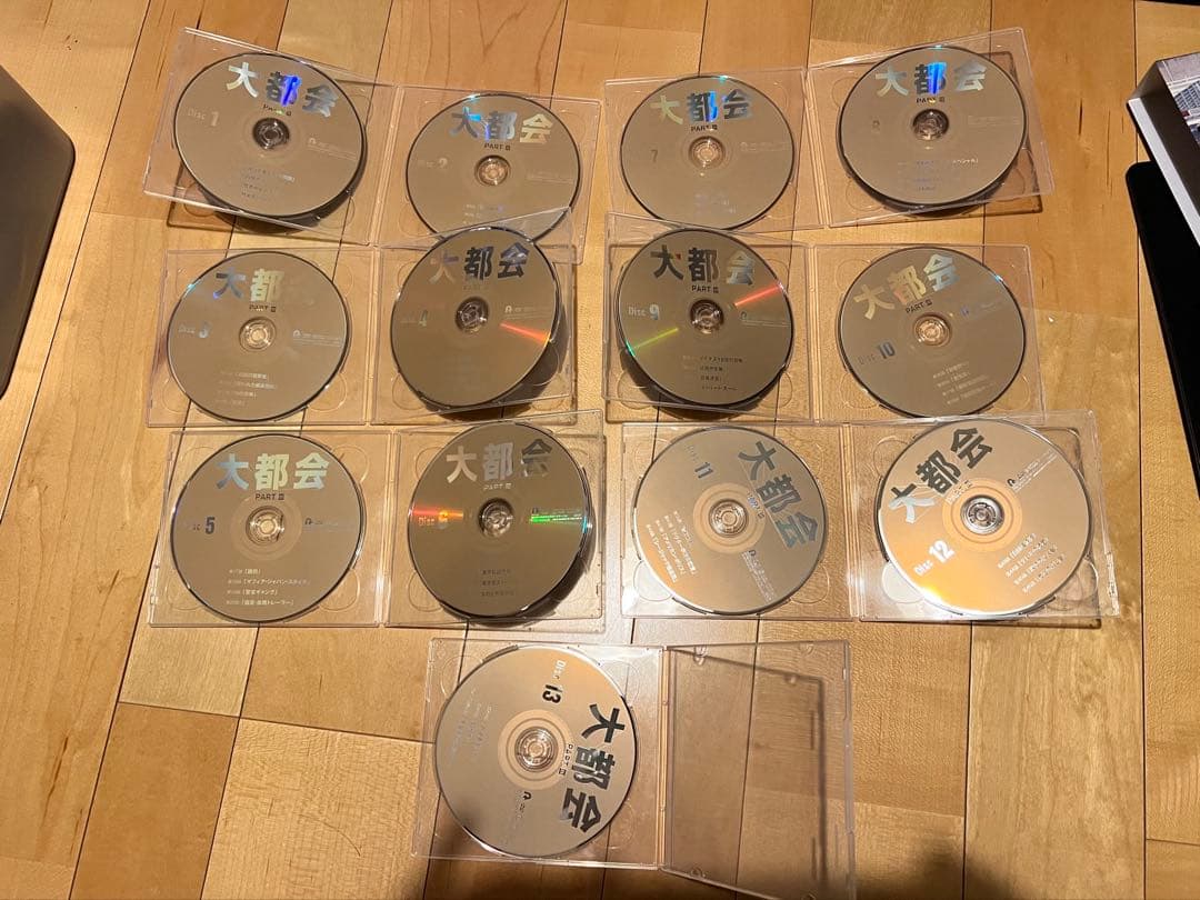 大都会DVDボックス 全3巻 34枚 コンプリートBOX 未開封あり