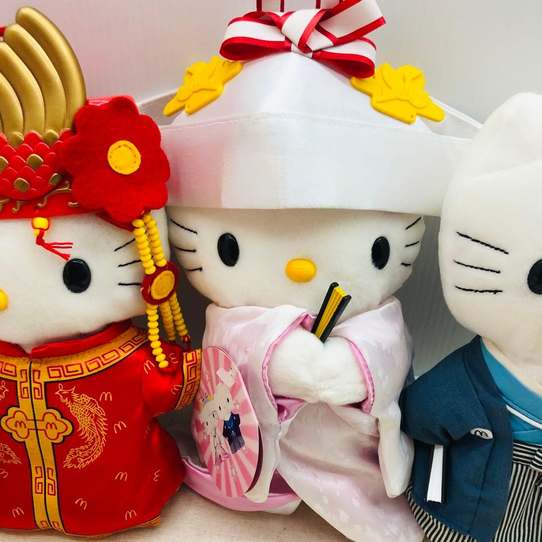 1999年製 マクドナルド ハローキティ ぬいぐるみ 6体まとめセット