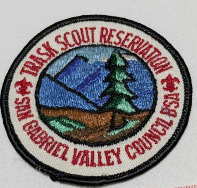 米国製 ボーイスカウト ビンテージ ワッペン カリフォルニア トラスク