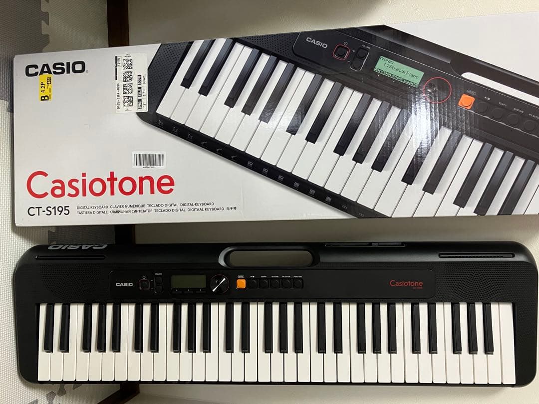 【美品】CASIO カシオ 電子キーボード Casiotone CT-S195 Amazon | 【Amazon限定】 カシオ (CASIO) 電子キーボード Casiotone CT