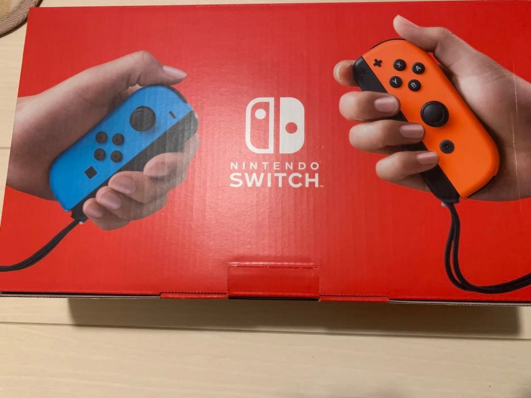 新品 未使用Nintendo Switch 本体 青/オレンジ - メルカリ