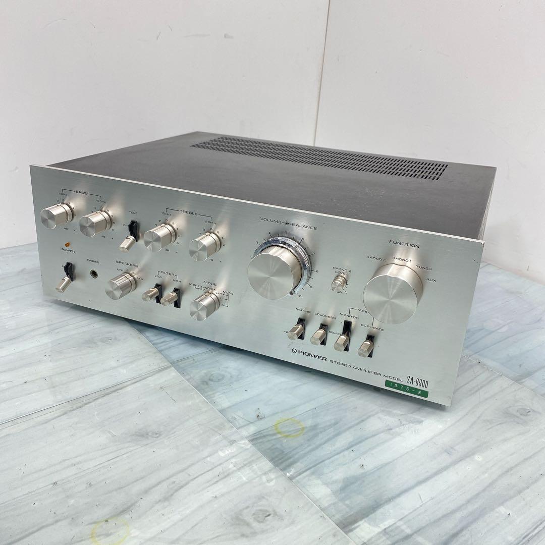 パイオニア　プリメインアンプ　SA-8900 Yahoo!オークション -「pioneer sa 8900」の落札相場・落札価格