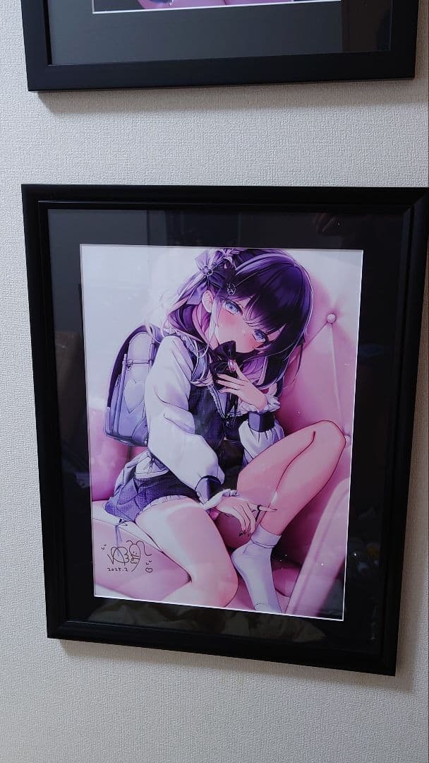 ゆんみ先生　WGC　直筆サイン入りB3複製原画「sweet devil」