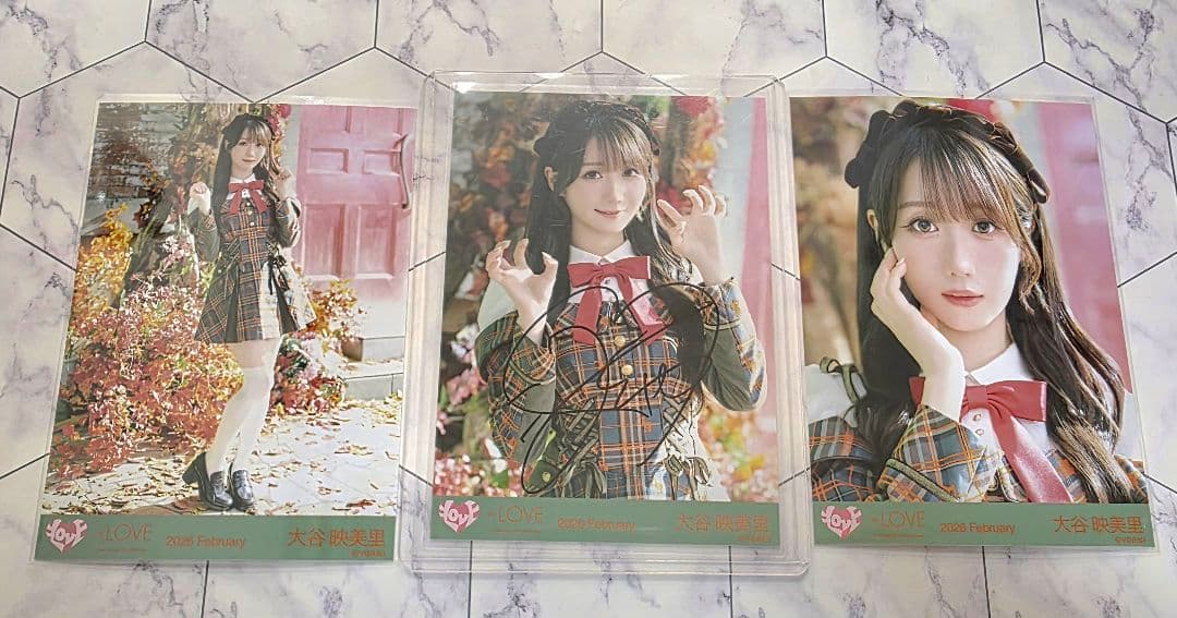 ラブソングに襲われる 大谷映美里 直筆 アザーカット コンプセット 大谷映美里 ラブソングに襲われる アザーカット - メルカリ