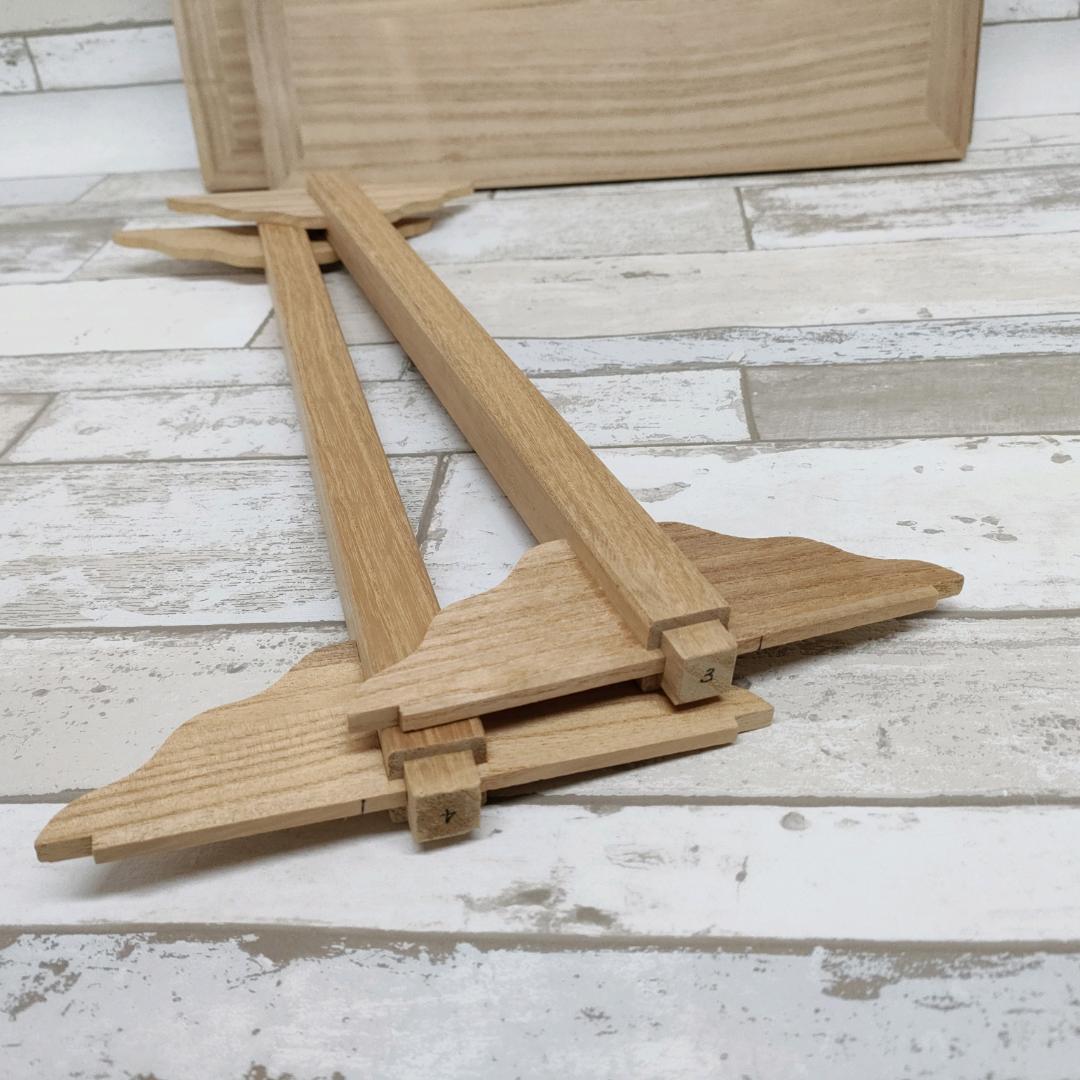 K86 茶道具 四方棚 利休好写 幸斎 組立 桐木地 タナピタット付 - メルカリ