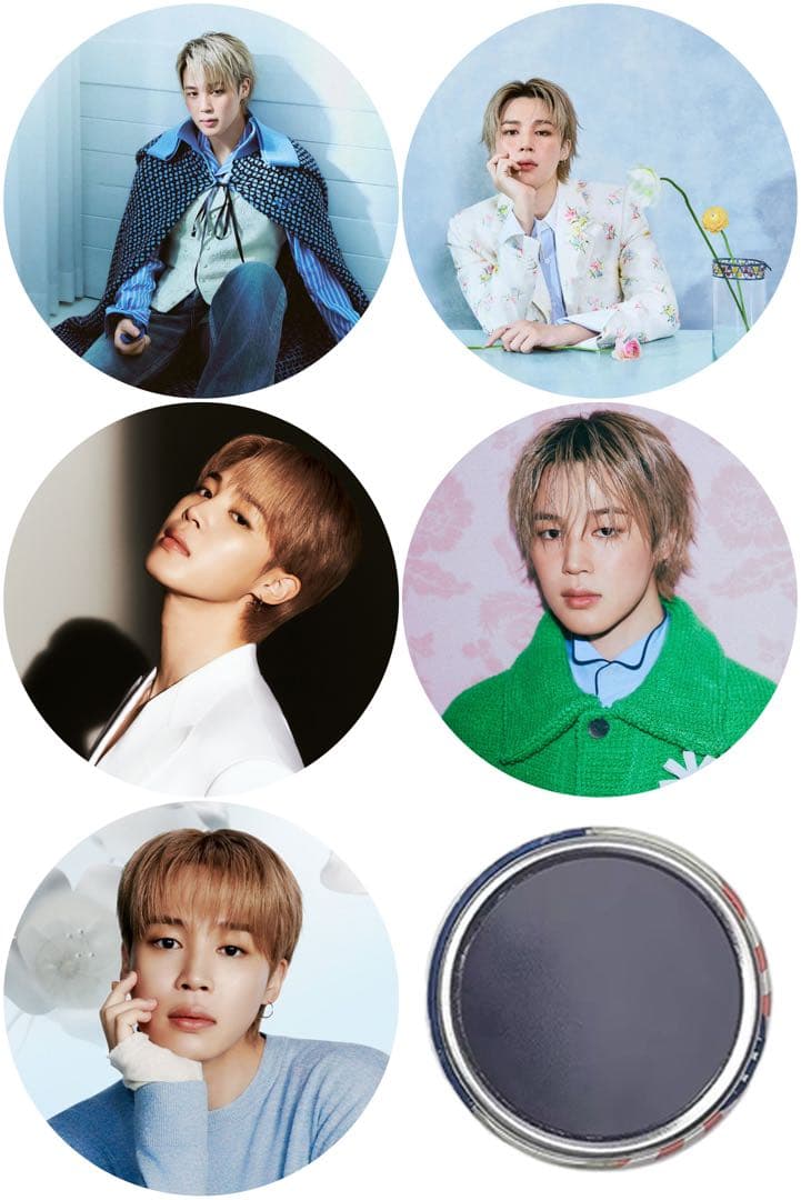 BTS ジミン マグネット 磁石 5点セット - メルカリ