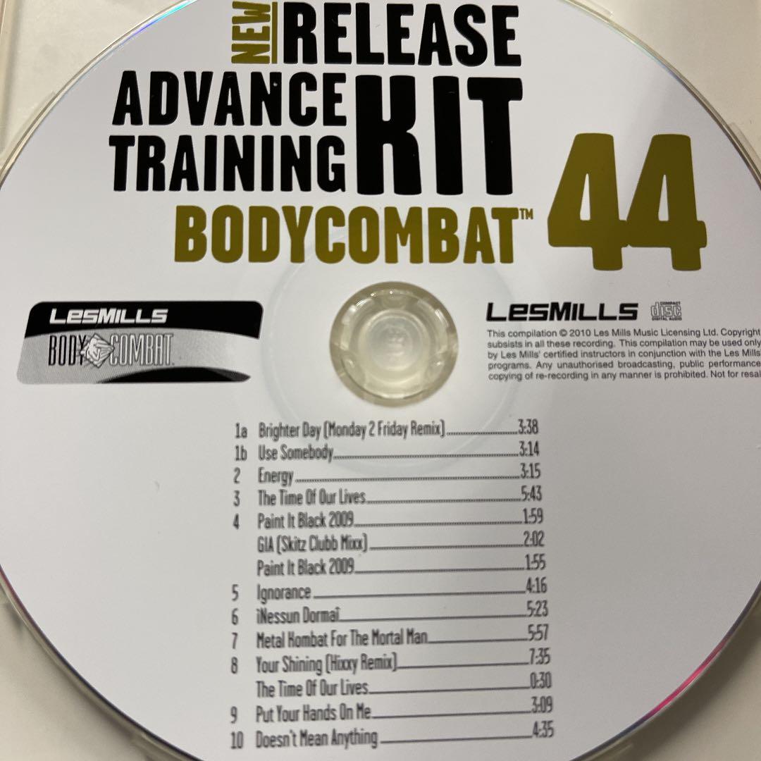 レズミルズ【BODYCOMBAT44】CD DVD レア版