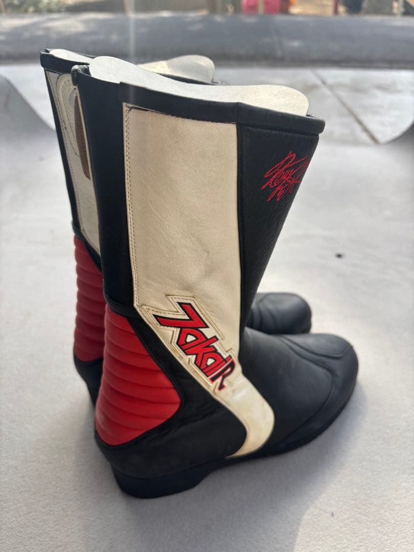 【新品未使用】当時物 タカイプロショップ Takaiバイク用ブーツ 26.5cm