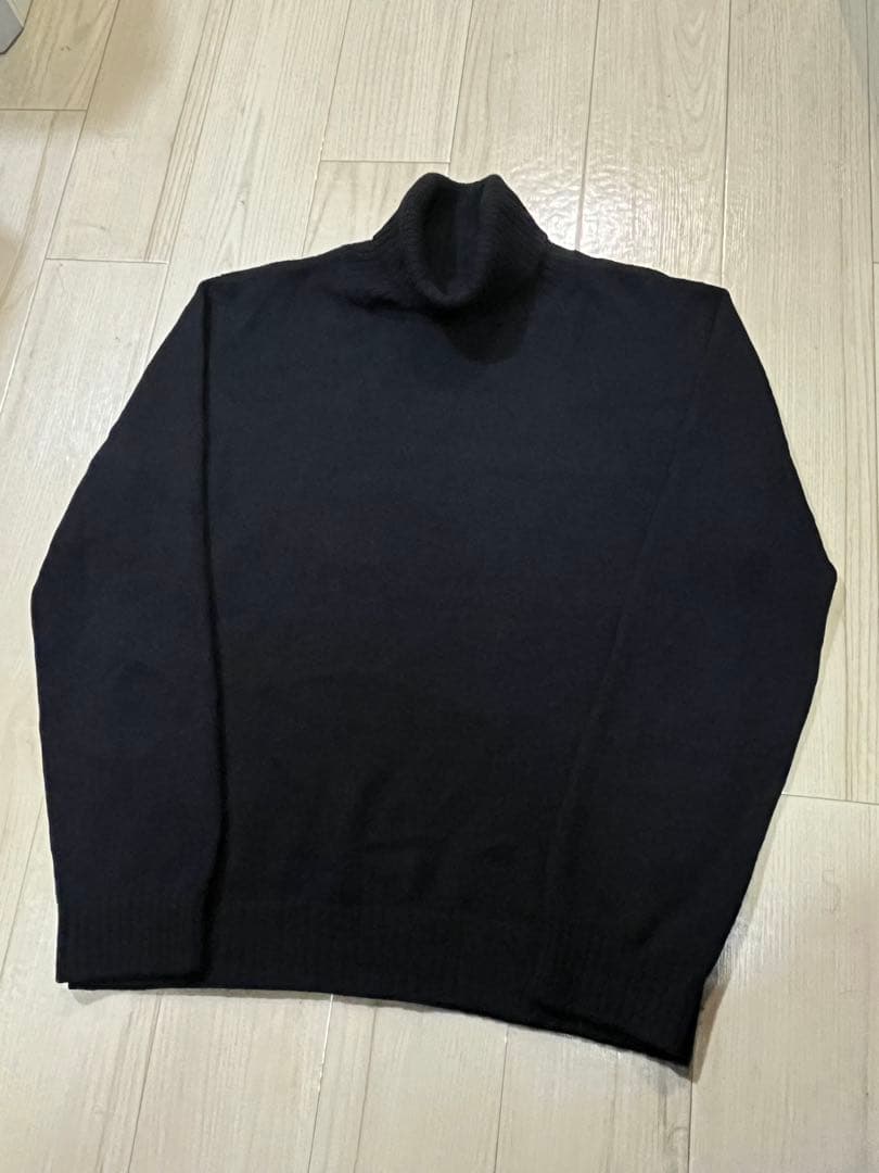 Rinascente リナシェンテ タートルネックセーター ミドルゲージ 黒