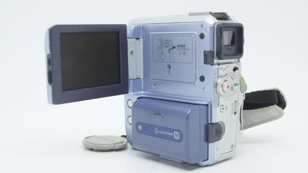 A2324】 SONY Handycam DCR-PC105 ソニー ブルー - メルカリ