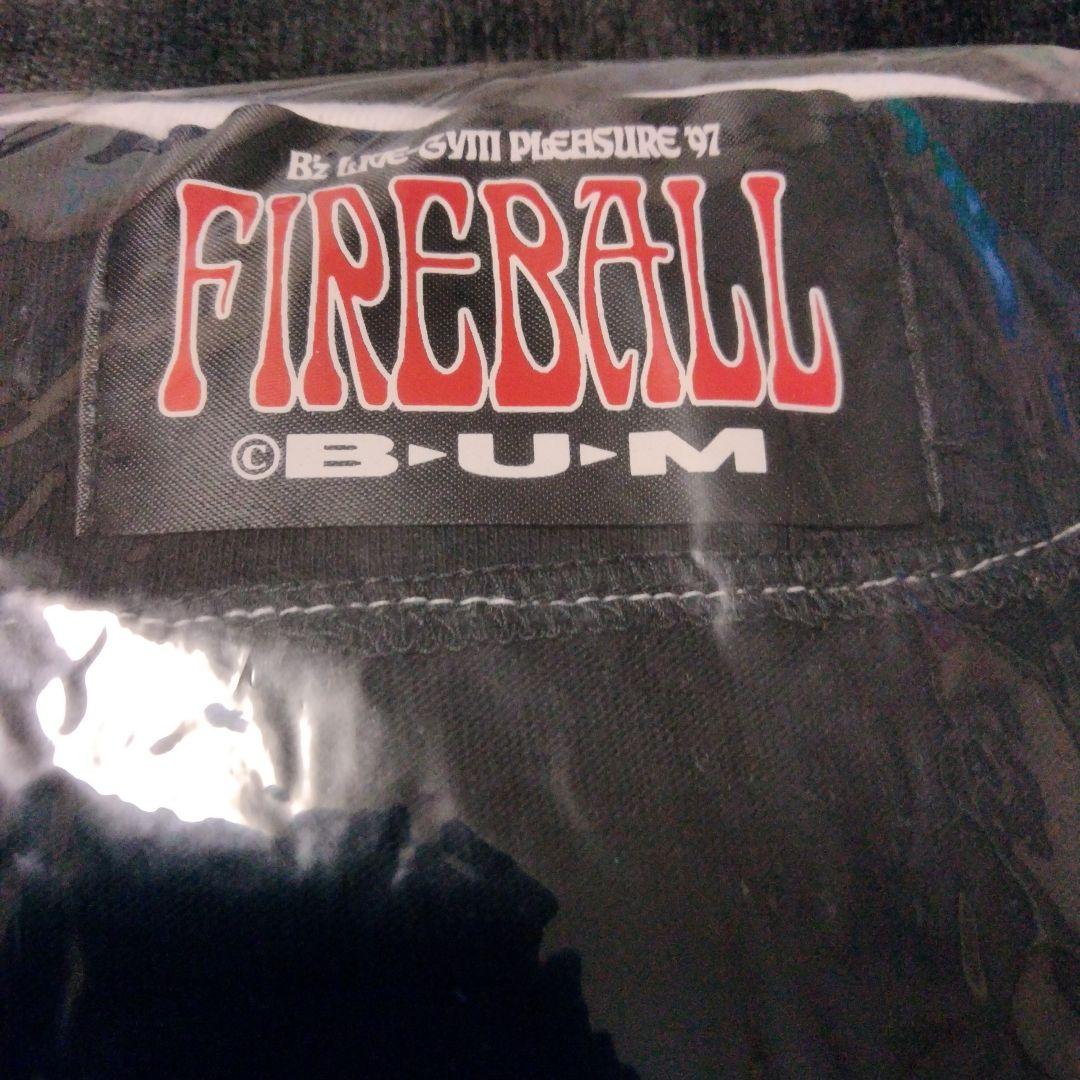 送料無料☆新品☆B'z ベースボールシャツ ファイヤーボール