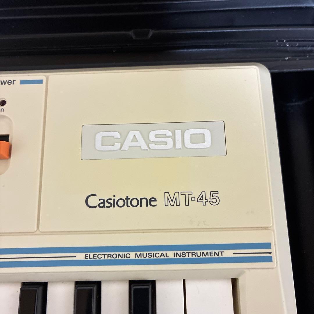 希少！1982年製 CASIO Casiotone MT-45 - メルカリ