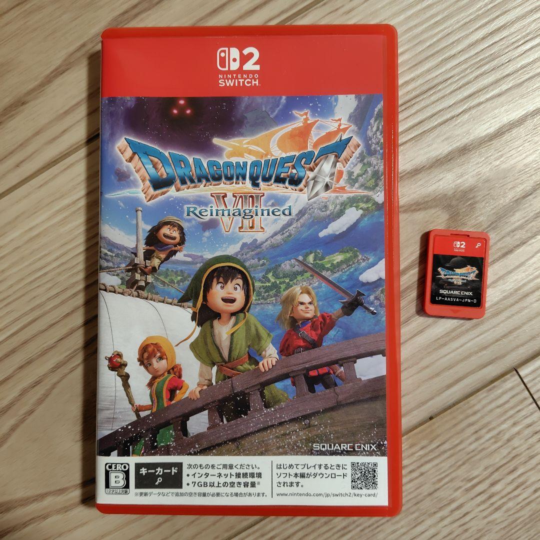 Switch2 ドラゴンクエスト7 Reimagined キーカード版 - メルカリ