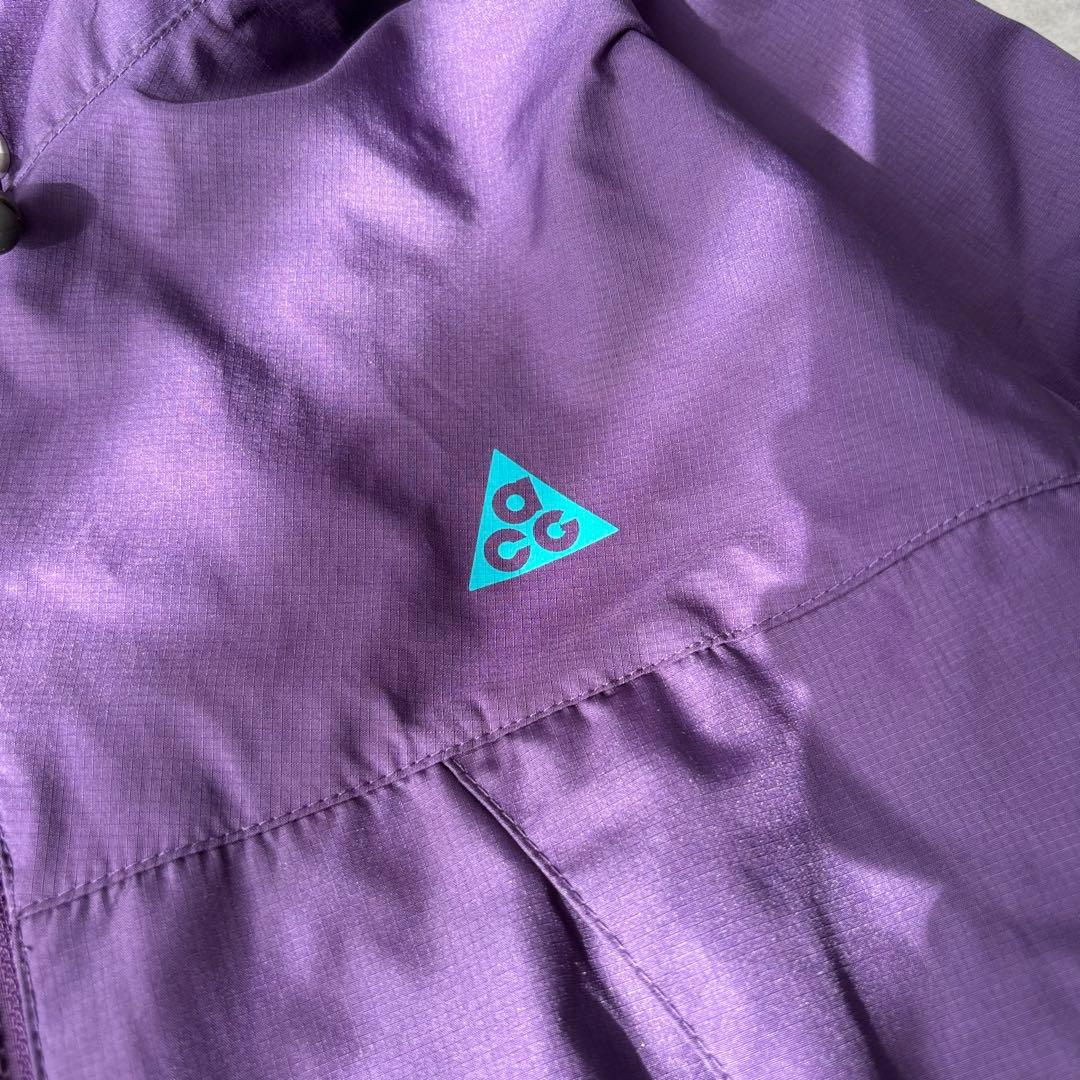 16683 00's NIKE ACG プリントロゴ ナイロンジャケット - メルカリ