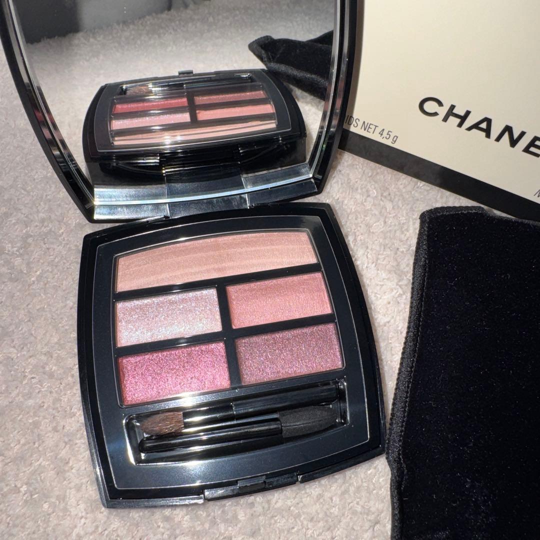 CHANEL LES BEIGES アイシャドウパレットクール CHANELレベージュ新色クール♡予想外の仕上がりで可愛すぎた♡ - YouTube