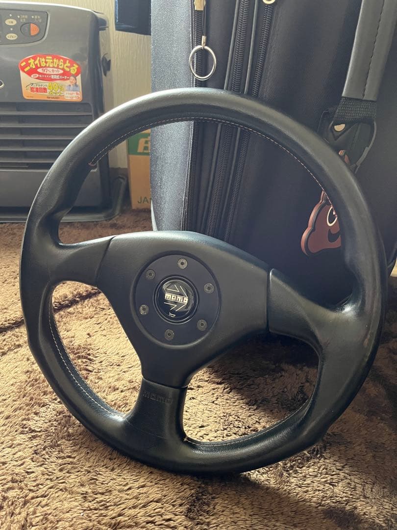 三菱 ランエボⅢ純正 momoステアリング - メルカリ