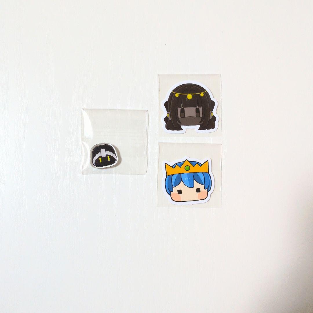 50人クラフト ざぐー ちるど じん 人気投票 シャカシャカ ステッカー