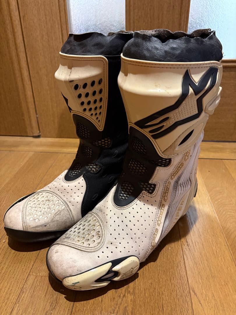 Alpinestars レーシングブーツ27.5cm /US 9 /EU 43 Webike | alpinestars アルパインスターズ SUPERTECH-R VENTED BOOT