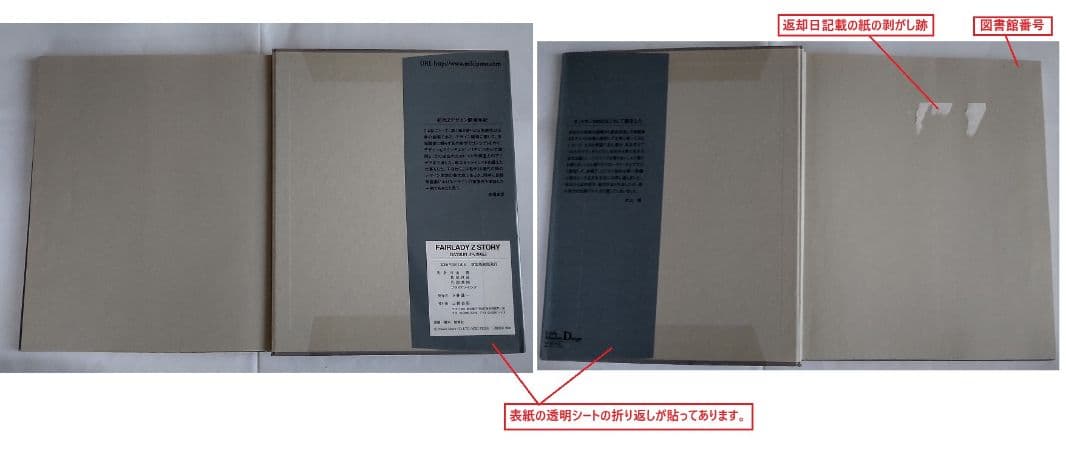 フェアレディZストーリーDATSUN SP/SR&Z・片山豊※図書館リサイクル本