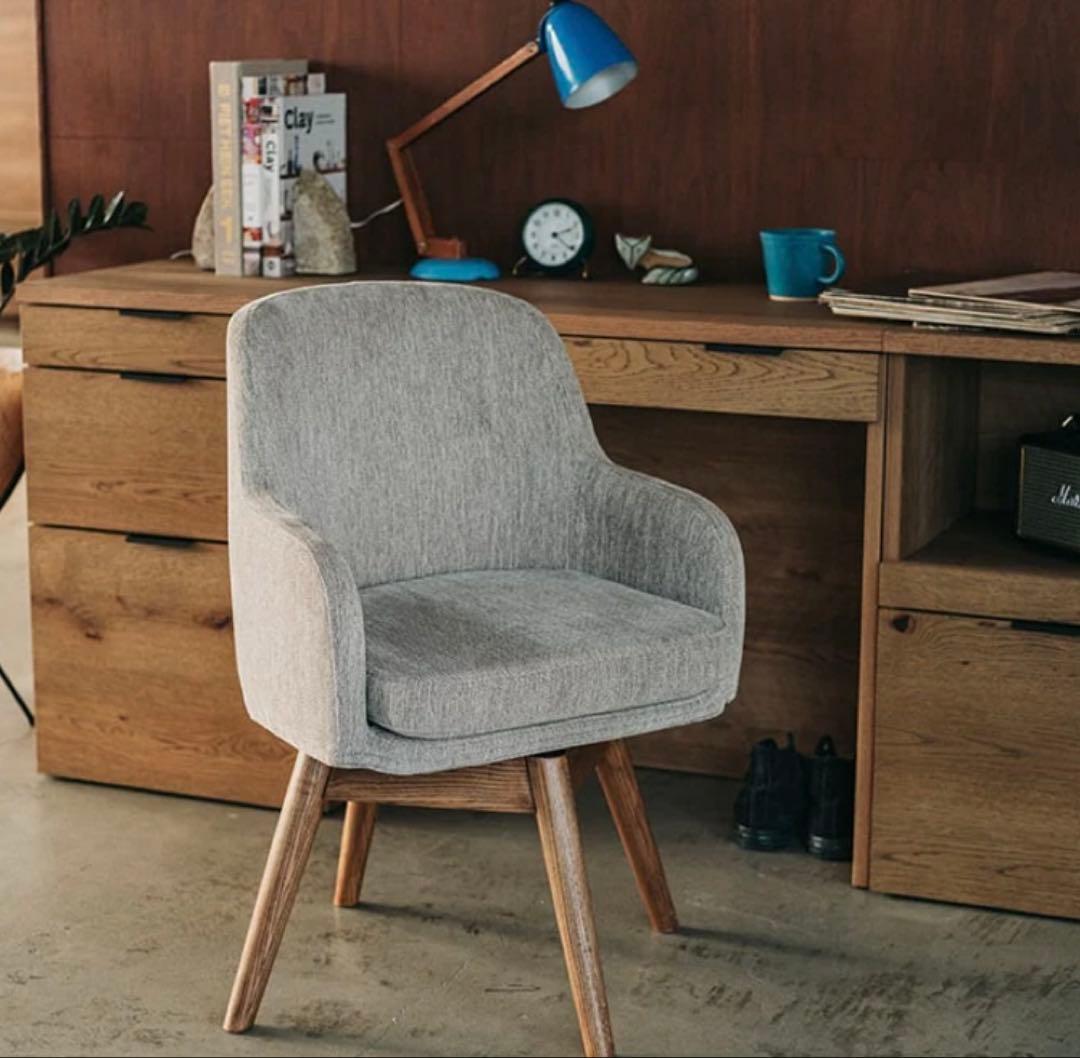 unico PIIVO ピーヴォ ダイニング デスクチェア ウニコ 美品 グレー