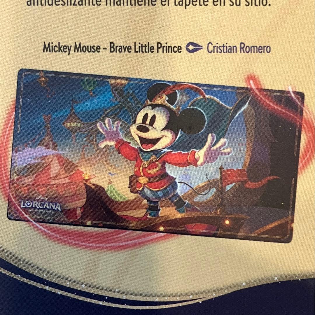 ディズニーロルカナ　ミッキーマウス　プレイマットWHISPER IN 匿名発送 ディズニーロルカナ ミッキーマウス プレイマット - メルカリ