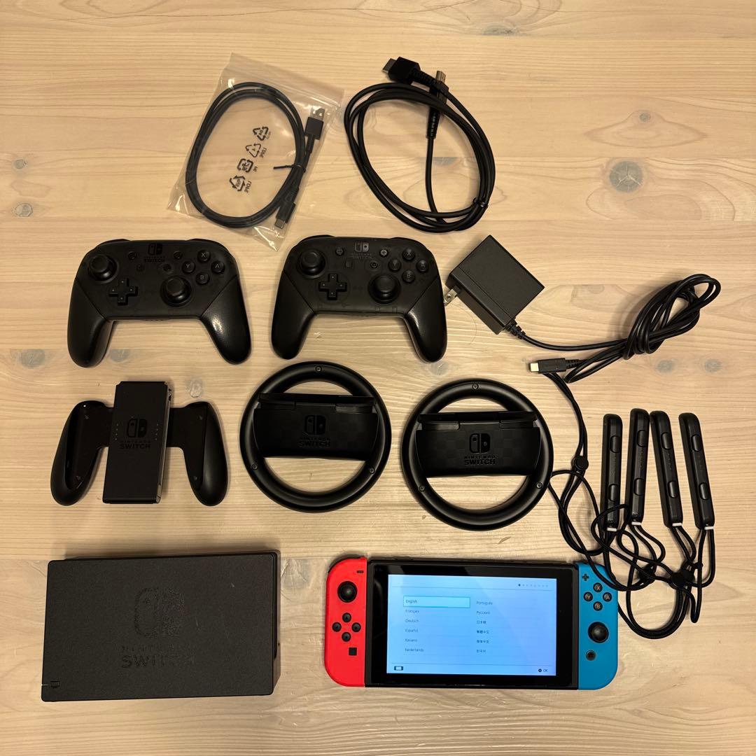 Nintendo Switch 本体 付属品付き Nintendo Switch 新品 任天堂 Joy-Con (L) (R) グレー/スイッチ本体