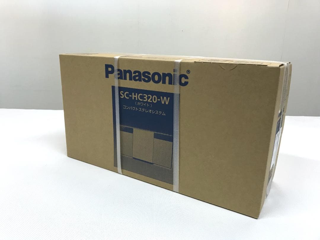 未使用品　パナソニック コンパクトステレオシステム　SC-HC320　ホワイト 概要 コンパクトステレオシステム SC-HC320 | ミニコンポ／スピーカー