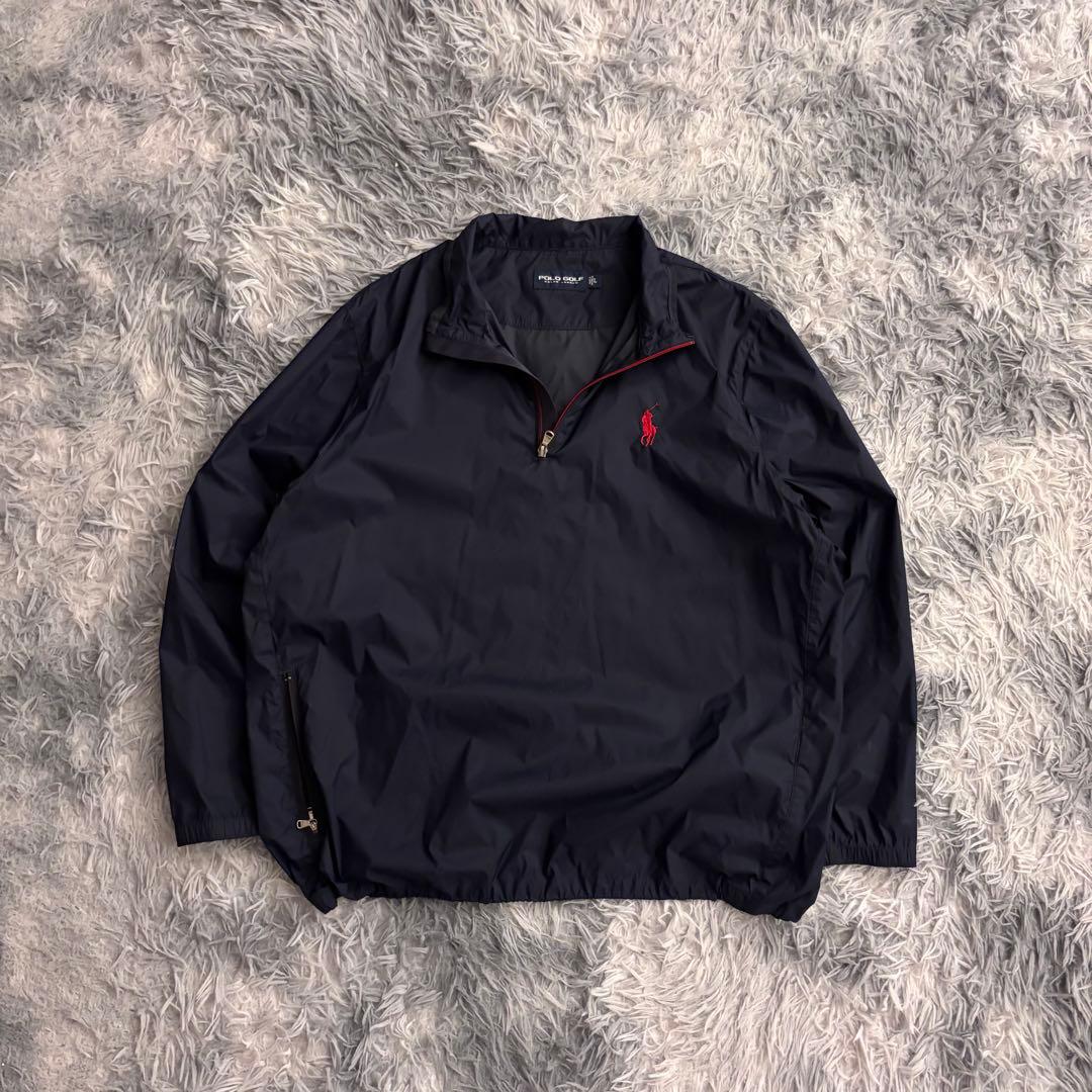 渡*地様 90s ラルフローレン　アノラックパーカー　ナイロンジャケット　ハーフ 渡*地様 90s ラルフローレン アノラックパーカー ナイロンジャケット