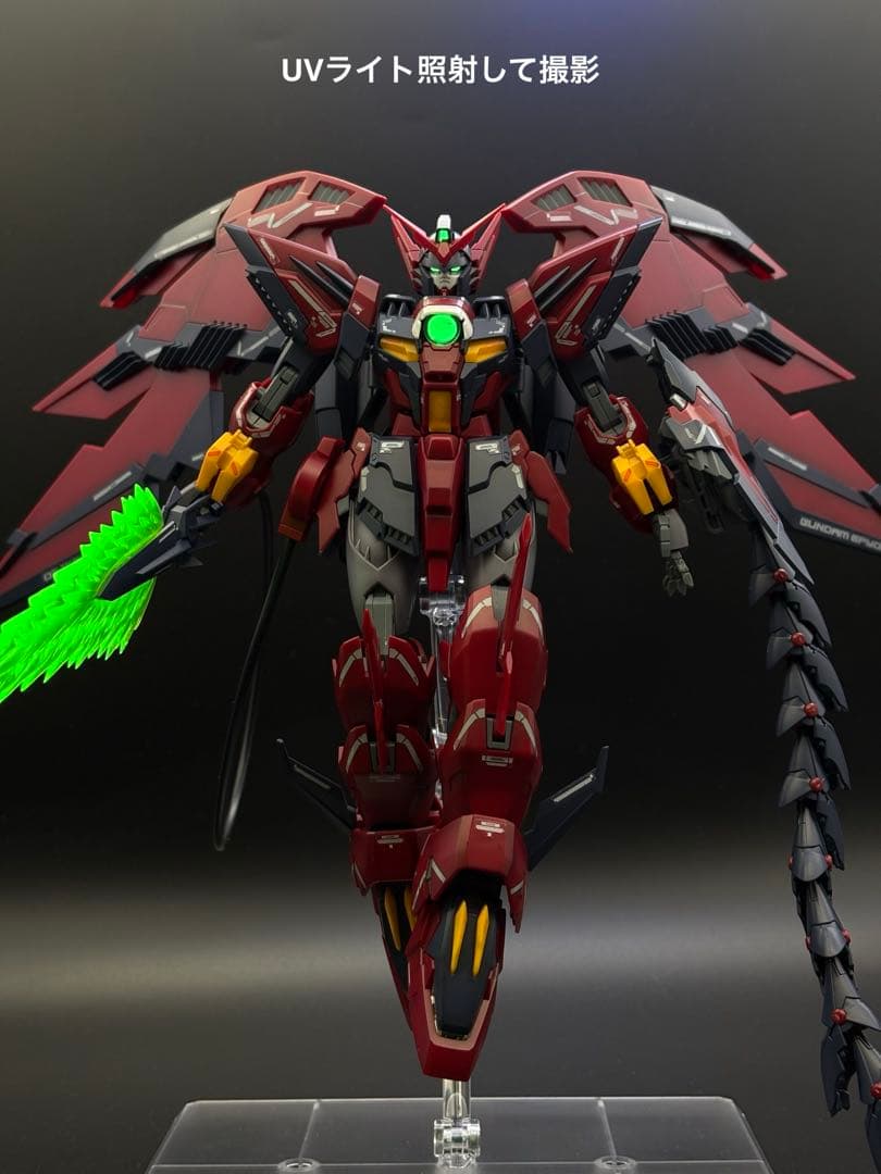 MG 1/100 ガンダムエピオン EW 成形色シャドウ吹き半光沢トップコート