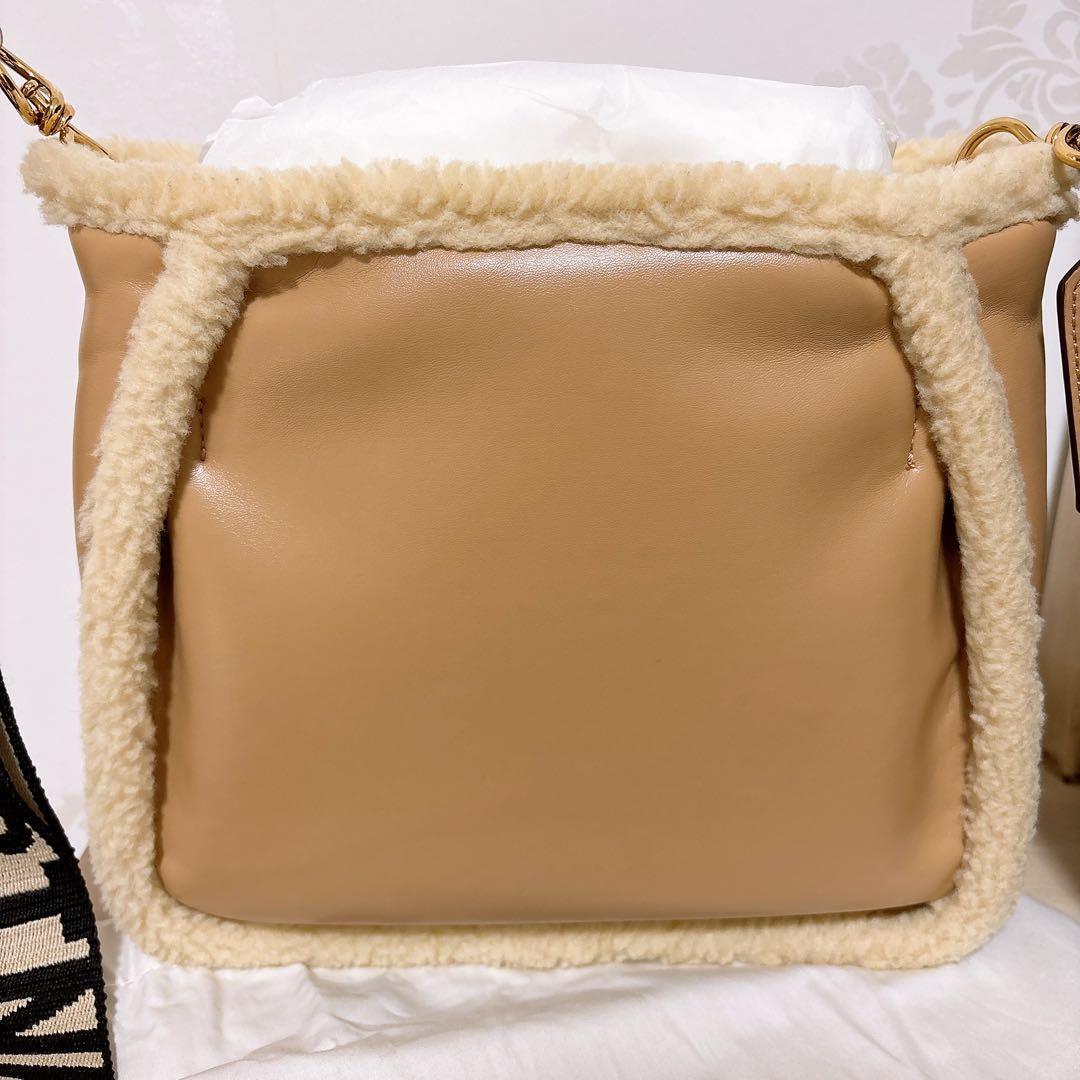 ステラマッカートニー ショルダーバッグ ボア ムートン モコモコ