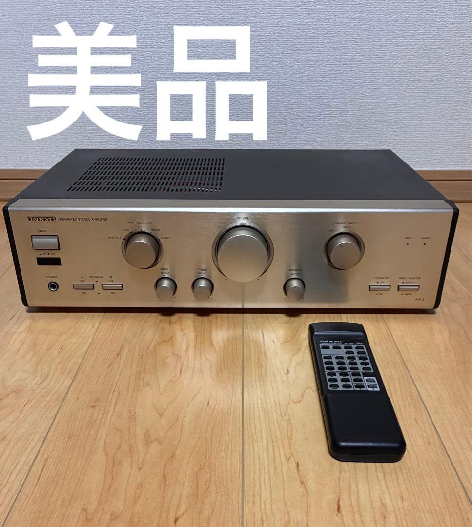 ONKYO A-912 オーディオアンプ ONKYO A-912の仕様 オンキヨー/オンキョー