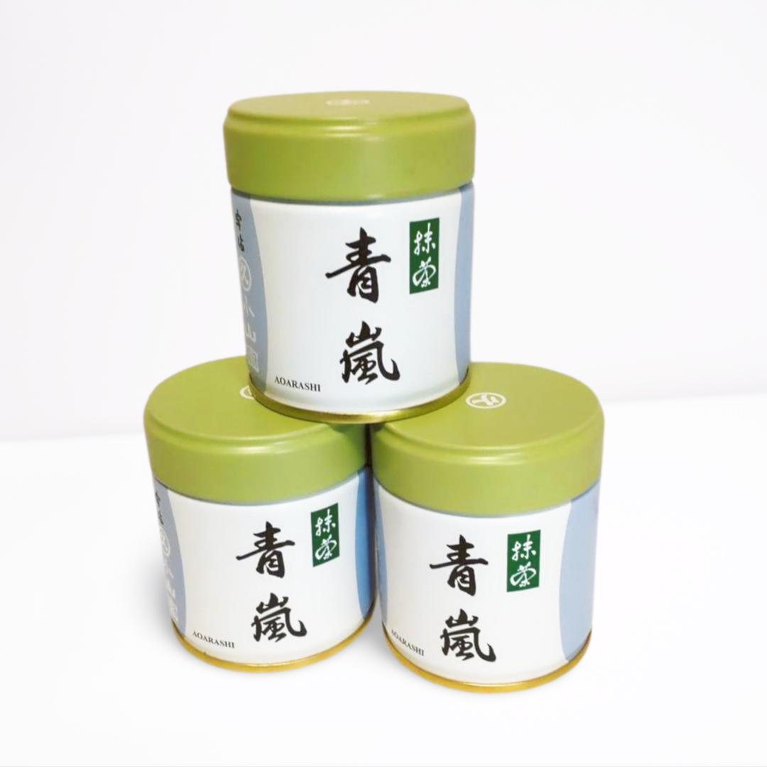 丸久小山園 抹茶 青嵐 40g×3缶セット Amazon | お抹茶 丸久小山園 青嵐 40g缶 | 秋山園 | 抹茶 通販