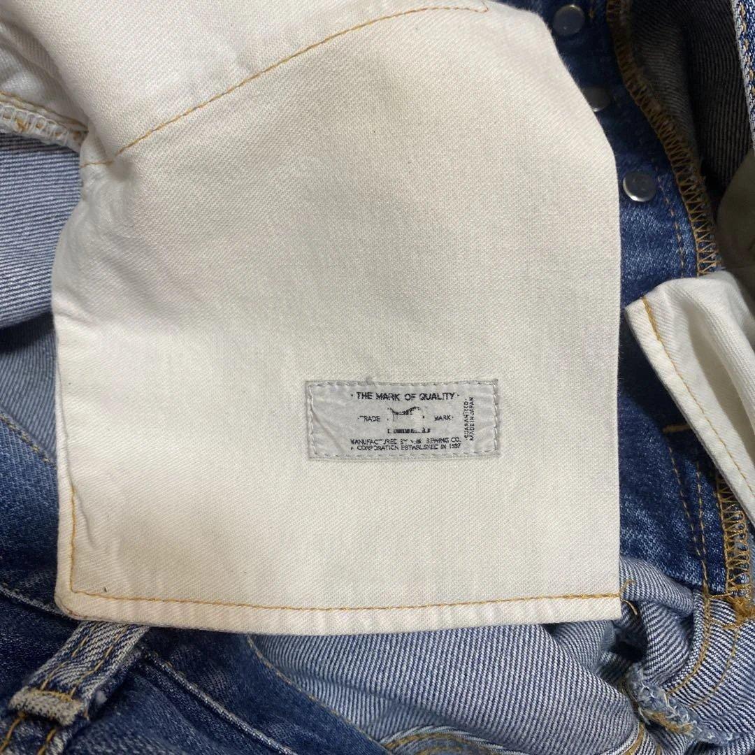 リゾルト710 W34L32 ストレートジーンズ セルビッチ 501 66 - メルカリ