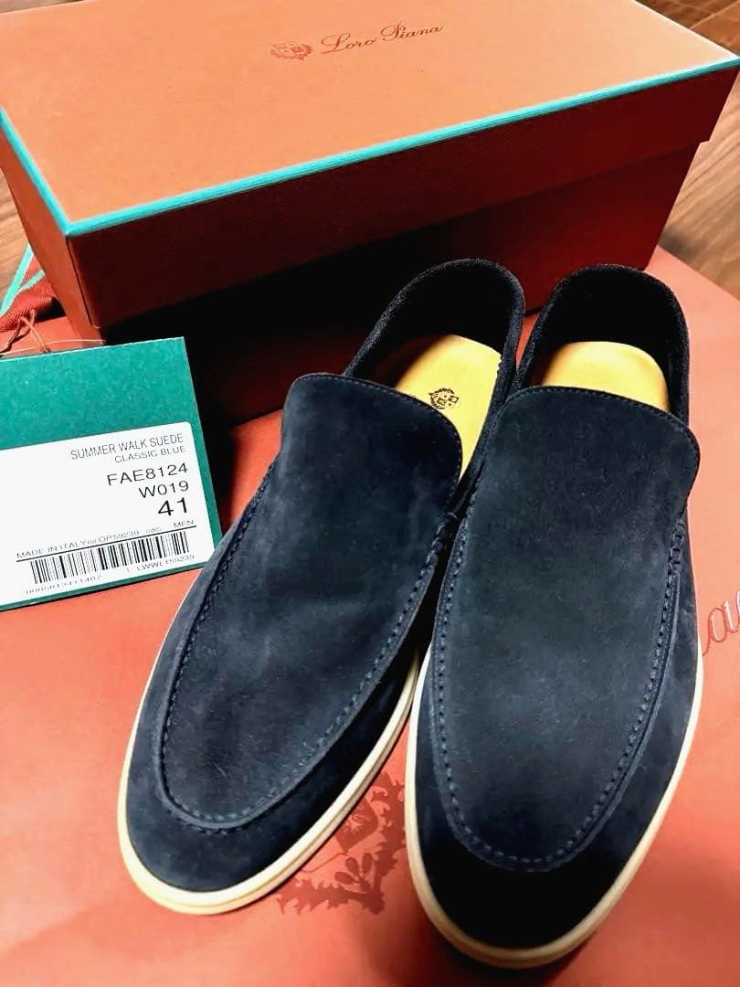 完売品】ロロピアーナ サマーウォーク26cm 41サイズ モカシン - メルカリ
