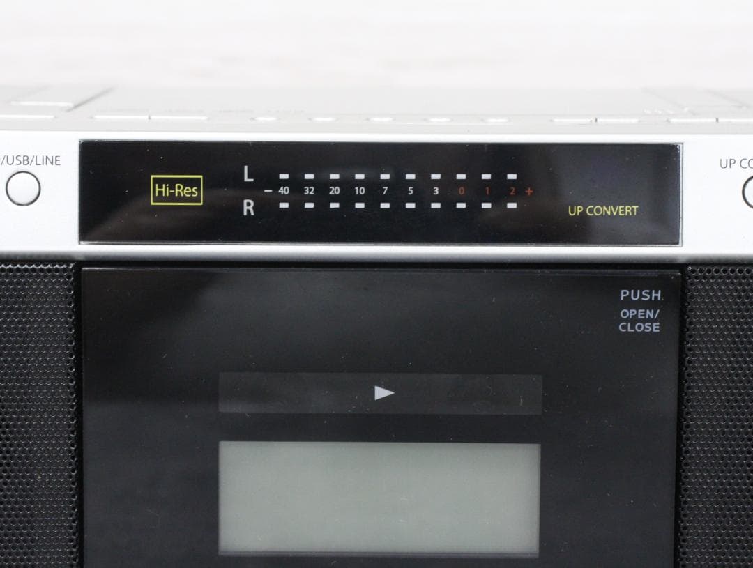 Ψ△東芝 Aurex ハイレゾ対応 SD/USB/CDラジカセ TY-AK