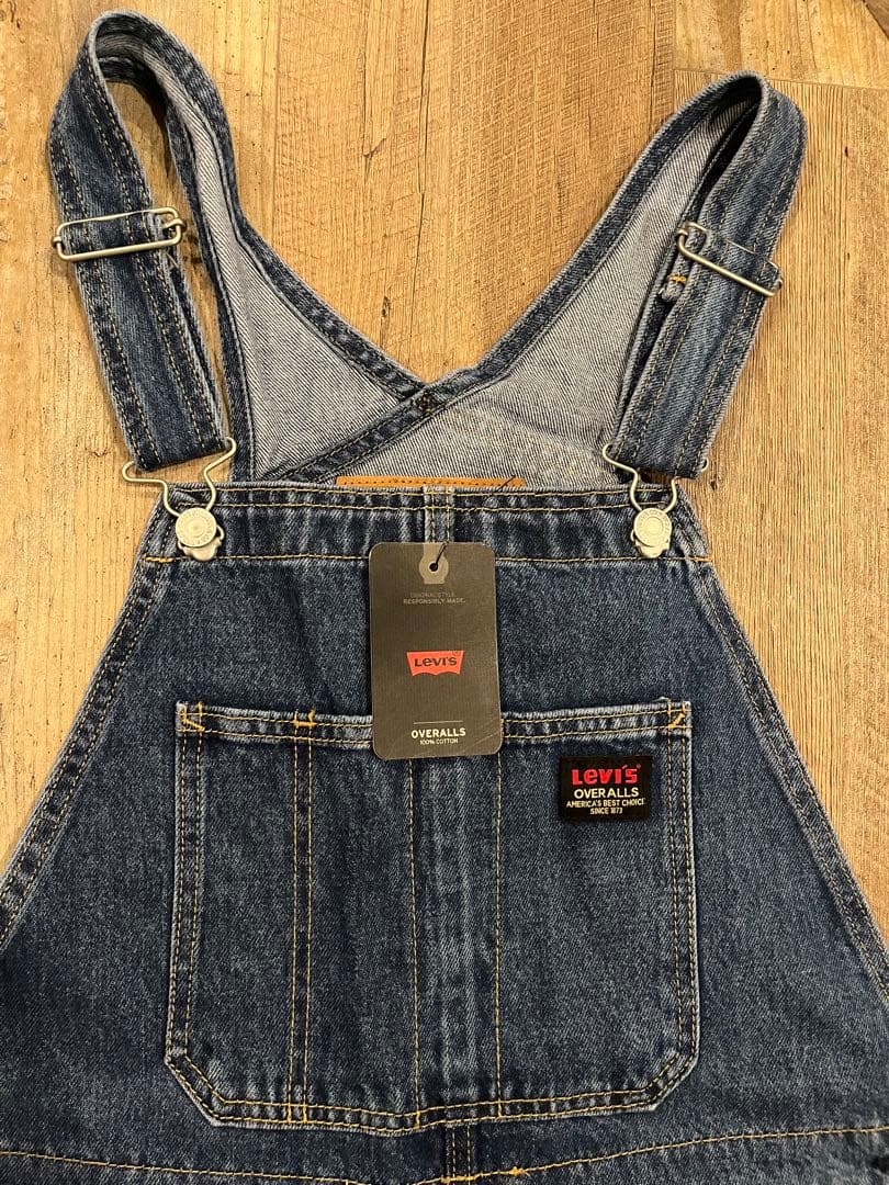 新品 Levi's プレミアム リーバイス オーバーオール BIG E ビッグE