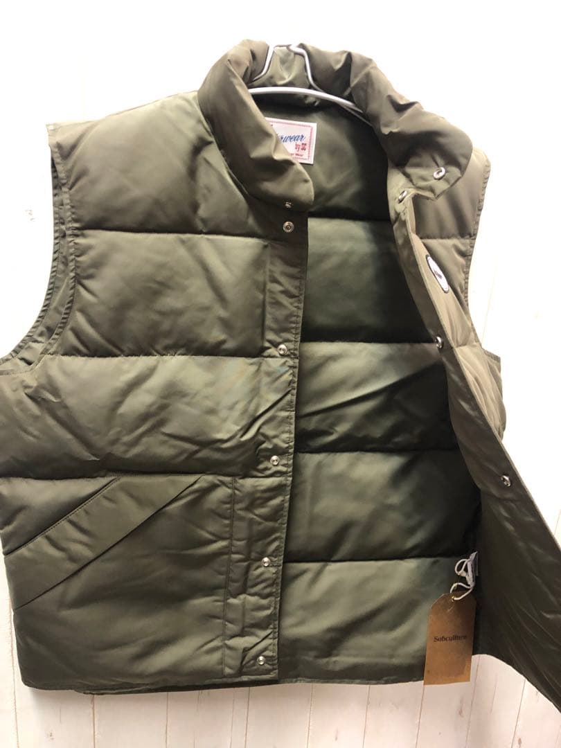 Subculture サブカルチャー ダウンベスト - メルカリ
