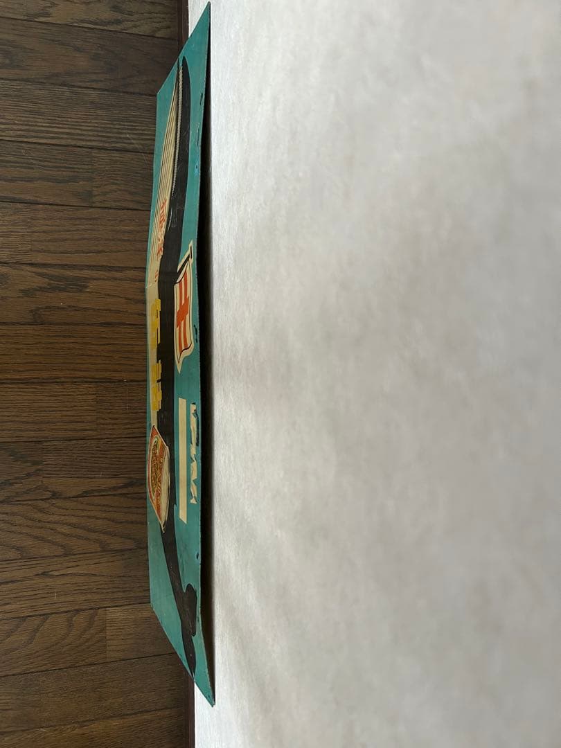 レトロ ブリキ看板⭐︎極洋の缶詰 鯨大和煮