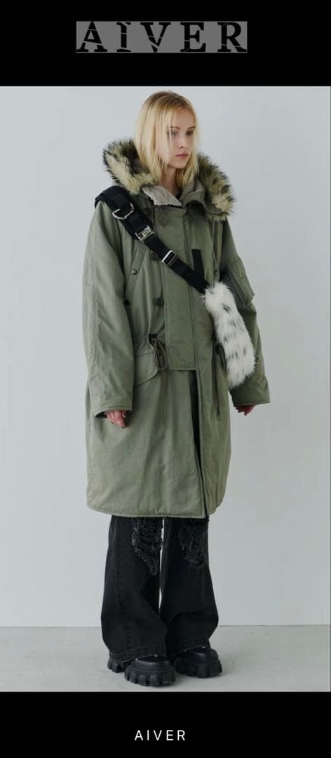 Aちゃん様専用⭐️即完売品⭐️AIVER アイバー N-3 フライトコート