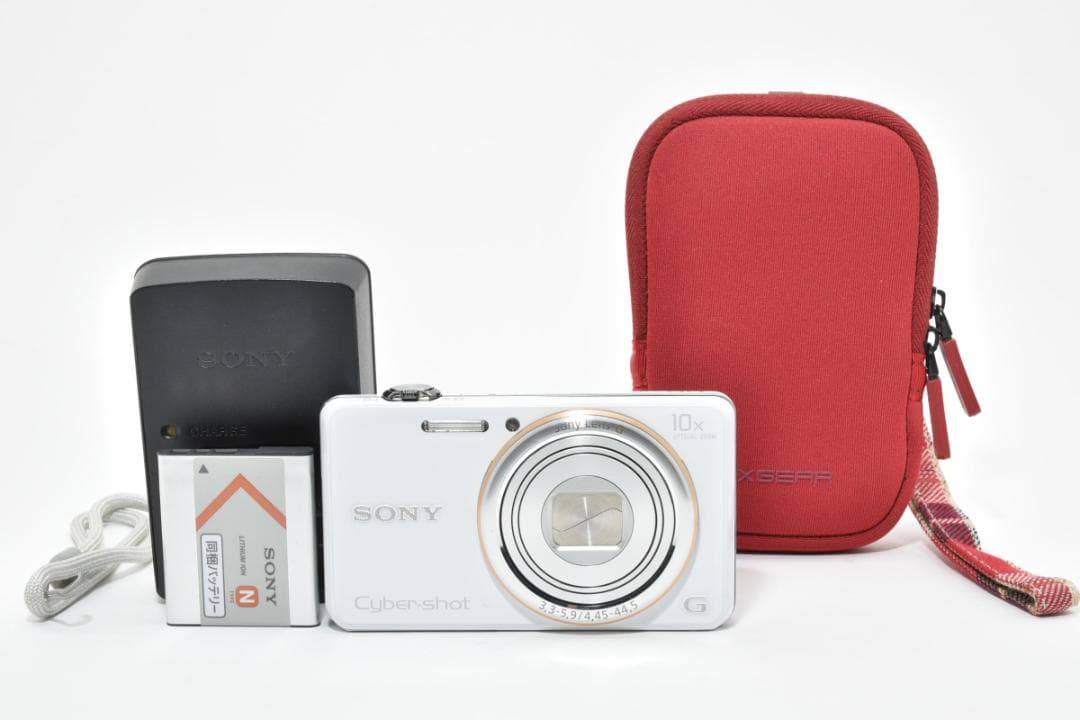 【美品】SONY Cyber-shot DSC-WX100 ホワイト　動作確認済 Amazon | SONY Cyber-Shot(サイバーショット) WX100 (1820万/光学x10