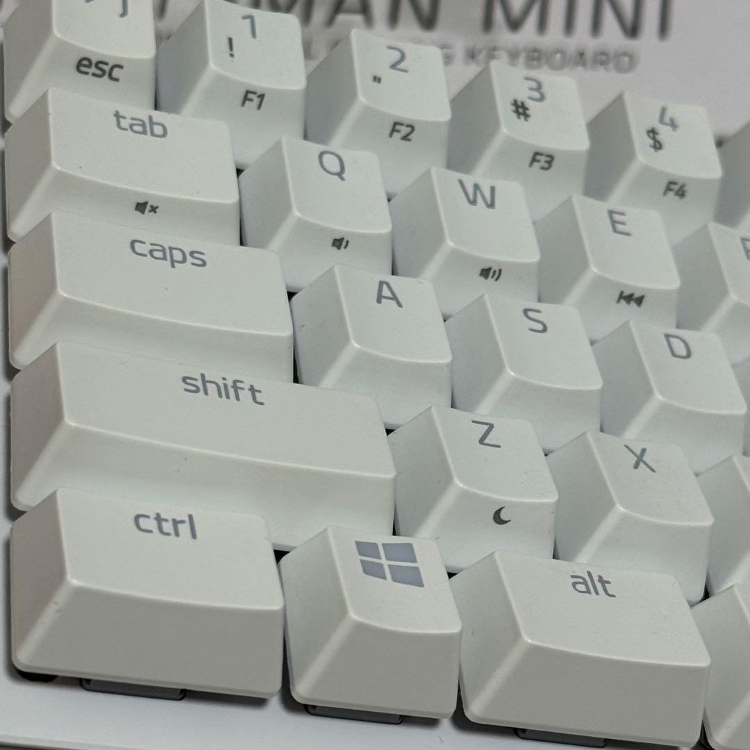 値下げ】RAZER HUNTSMAN MINI ホワイト（日本語配列／紫軸） - メルカリ