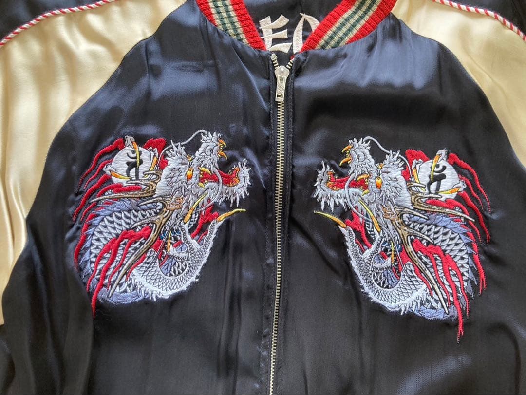 極美品 桐生一馬モデル 龍が如く Cropped Heads スカジャン - メルカリ