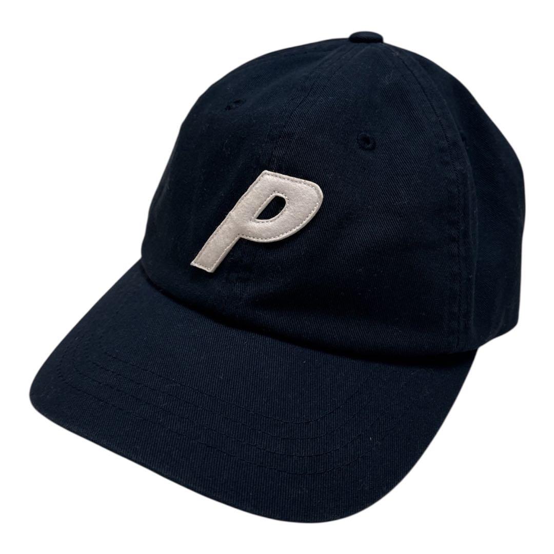 palace skateboards キャップ ネイビー Pロゴ - メルカリ