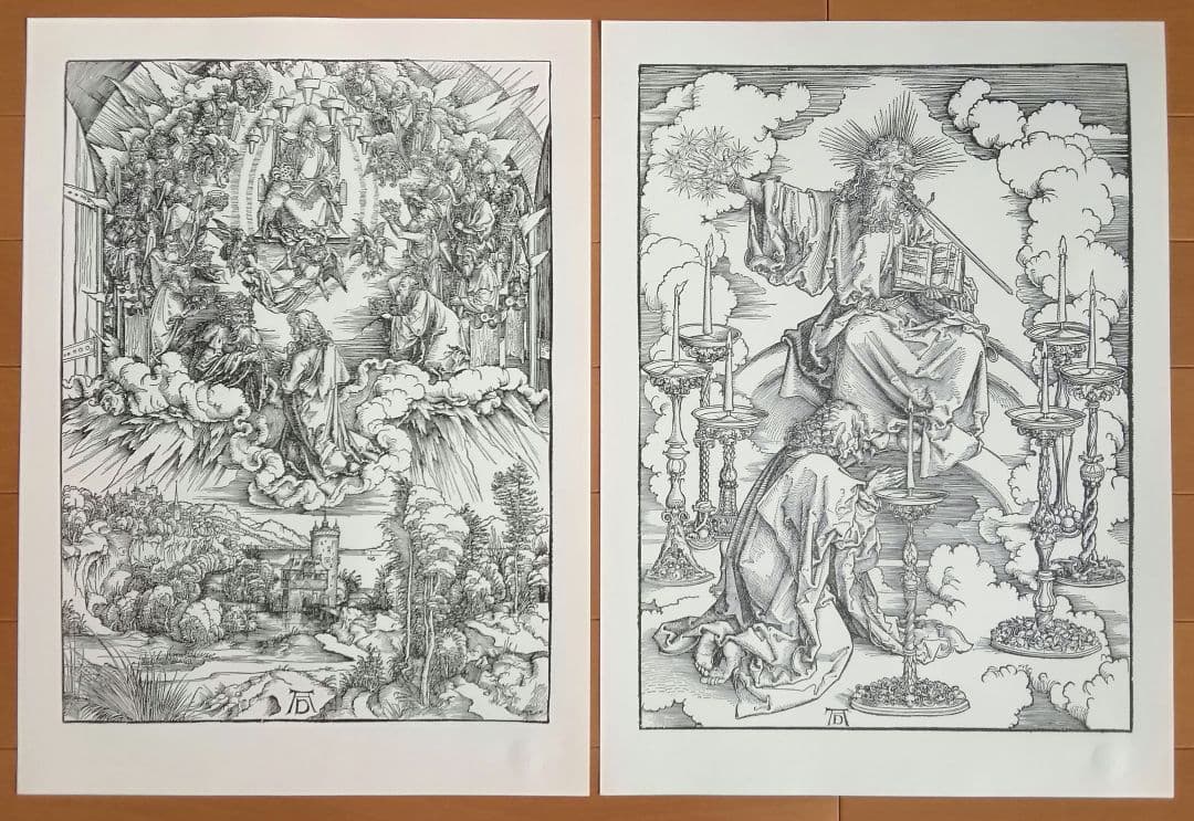 A.デューラー 黙示録 額装版