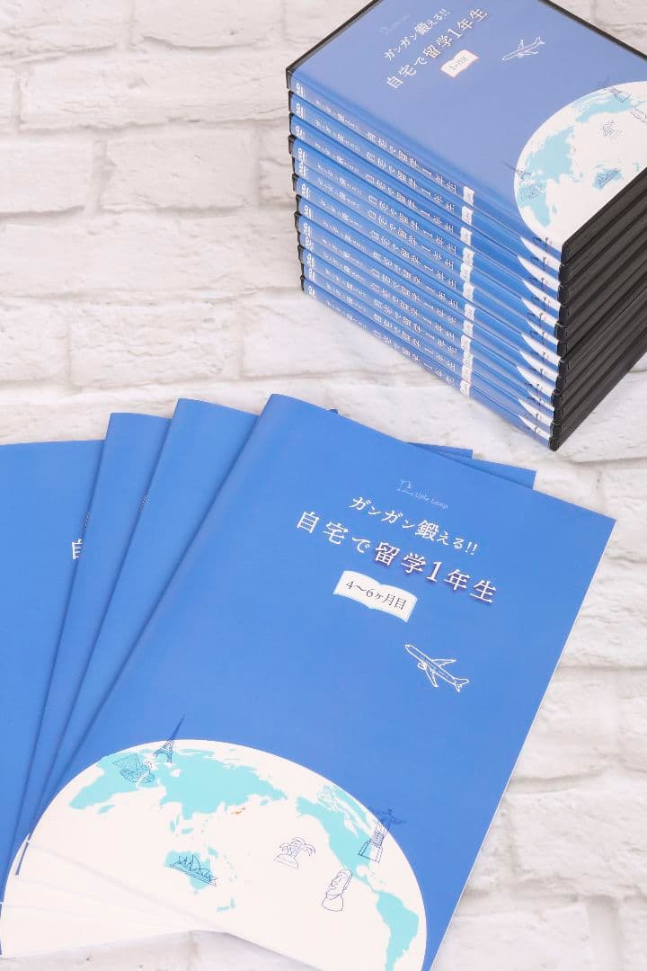 留学レベルの英会話力養成DVD 週1レッスン×1年間分 メールサポート付き