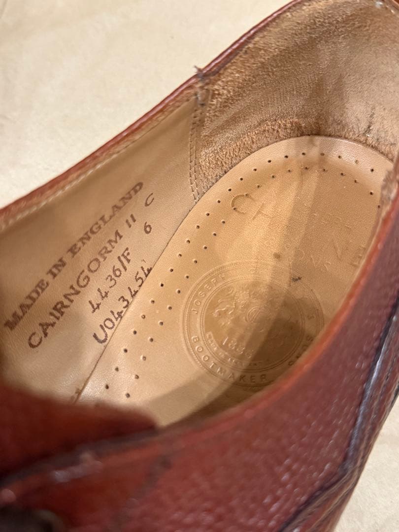 JOSEPH CHEANEY ケンゴンⅡ 6.0F バーガンディ シューツリー付